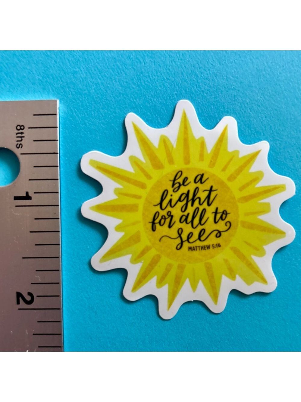 10/$10 Christian God Aesthetic Vinyl Sticker -Waterproof Water Bottle Laptop